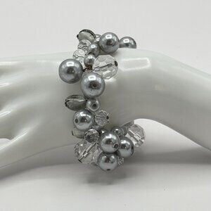 Glass Bead Stretch Bracelet